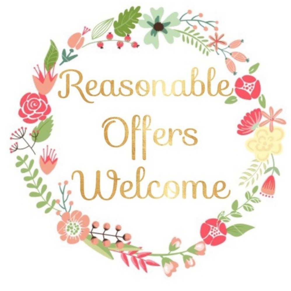 Reasonable offers welcome!